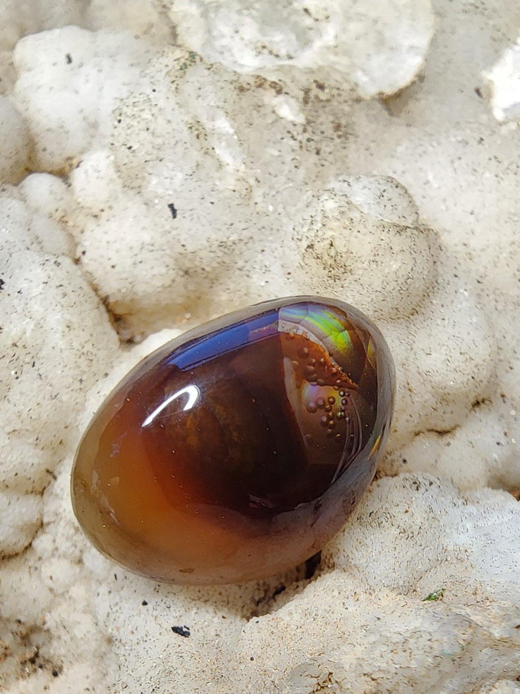 Stone #305 13.6ct Oval Cabochon, Sustainably sourced from Aguascalientes, MX